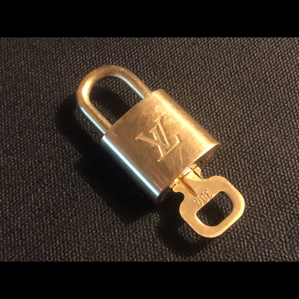 Louis Vuitton lock and key